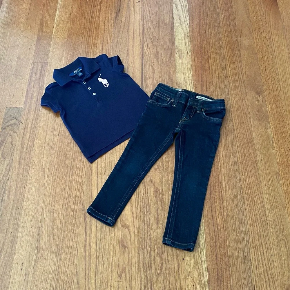 Ralph Lauren Girls Matching Set